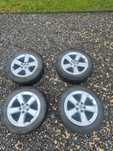 4 x Alufelgi Audi 17 cali  z oponami