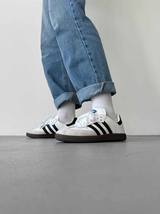 Кросівки Adidas Samba Og Triple Trouble White premium