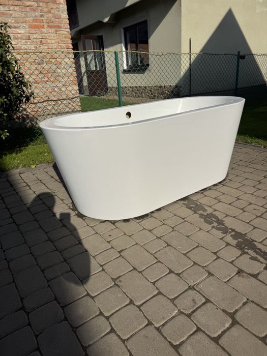 Ванна акрилова 160 см (00221) ванна вільностояча