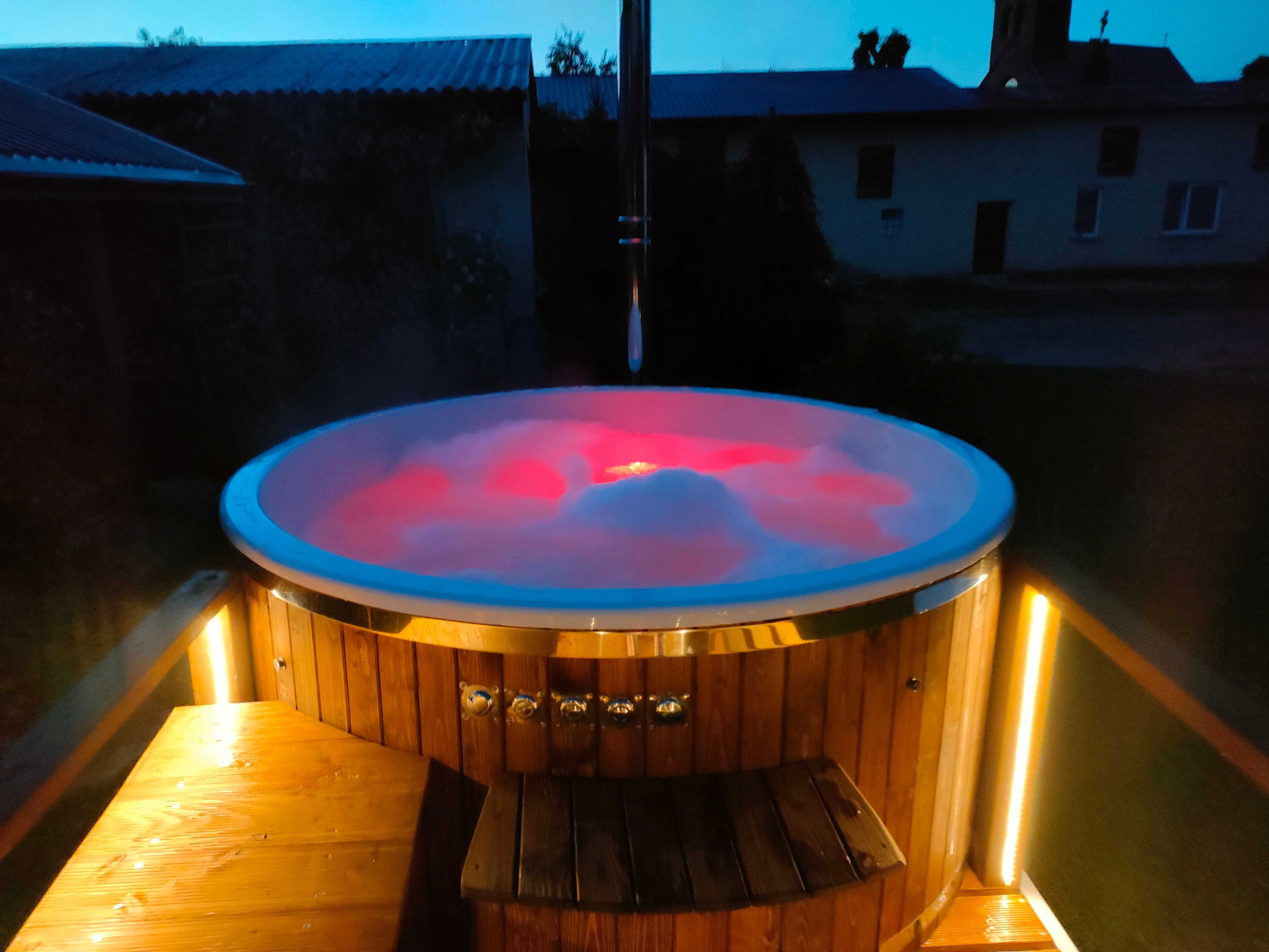 Mobilne SPA balia ogrodowa / sauna