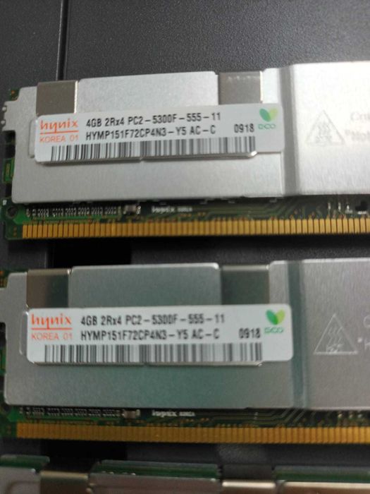 Memórias para Servidor PC2 . 10 GB