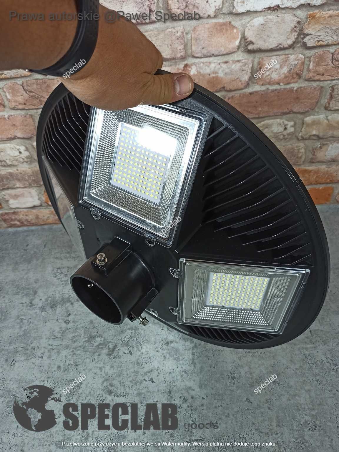 Lampa uliczna 400 W 7000 lm zasilanie solarne