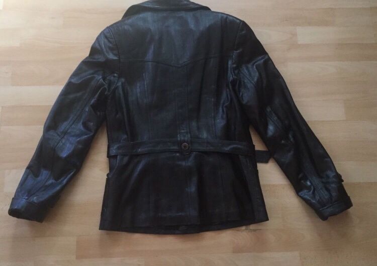 Шкіряна куртка, кожанная натуральная куртка 46-48 раз