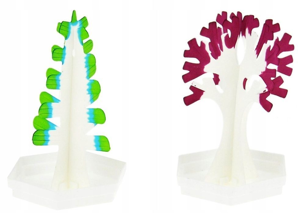 Kryształowe Drzewka Hodowla Kryształów Magiczne Drzewko Eksperymenty