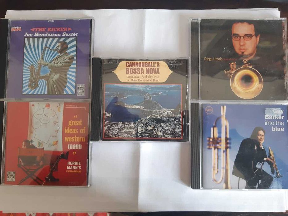 vendo cd jazz, cannonball, guy barker, d urcola, h mann, R Hargrove