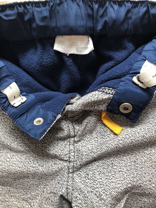 Bluza spodnie dla chlopca ciepłe na zime rozmiar 86
