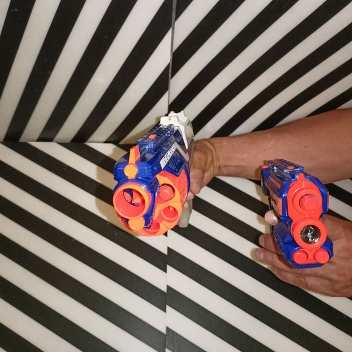 Nerf firestrike Elite+Nerf N-strike Elite disruptor