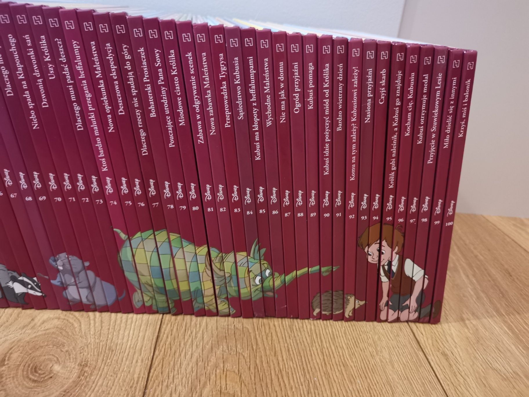 Seria książek Kubuś Puchatek i przyjaciele hachette Disney Małgorzata