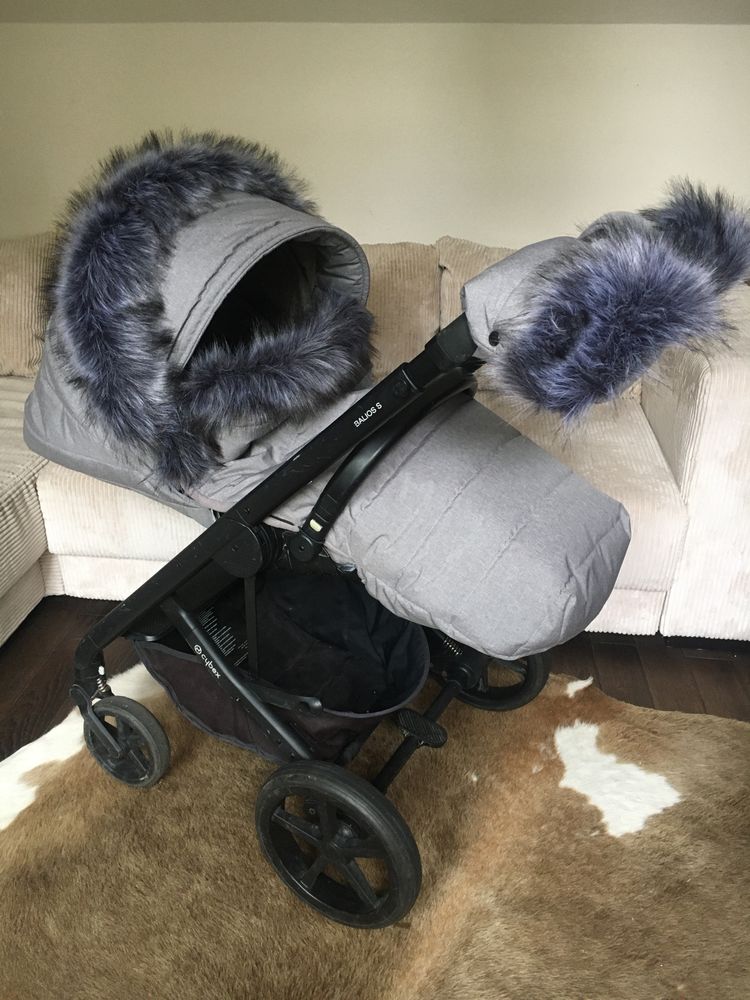 Конверт зимник чехол на ножки cybex balios Priam lux mios talos melio
