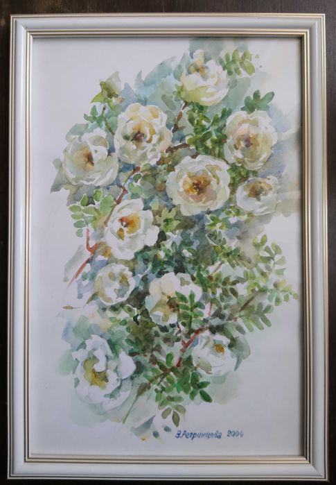 Картини Е. Репринцивої. Акварель.