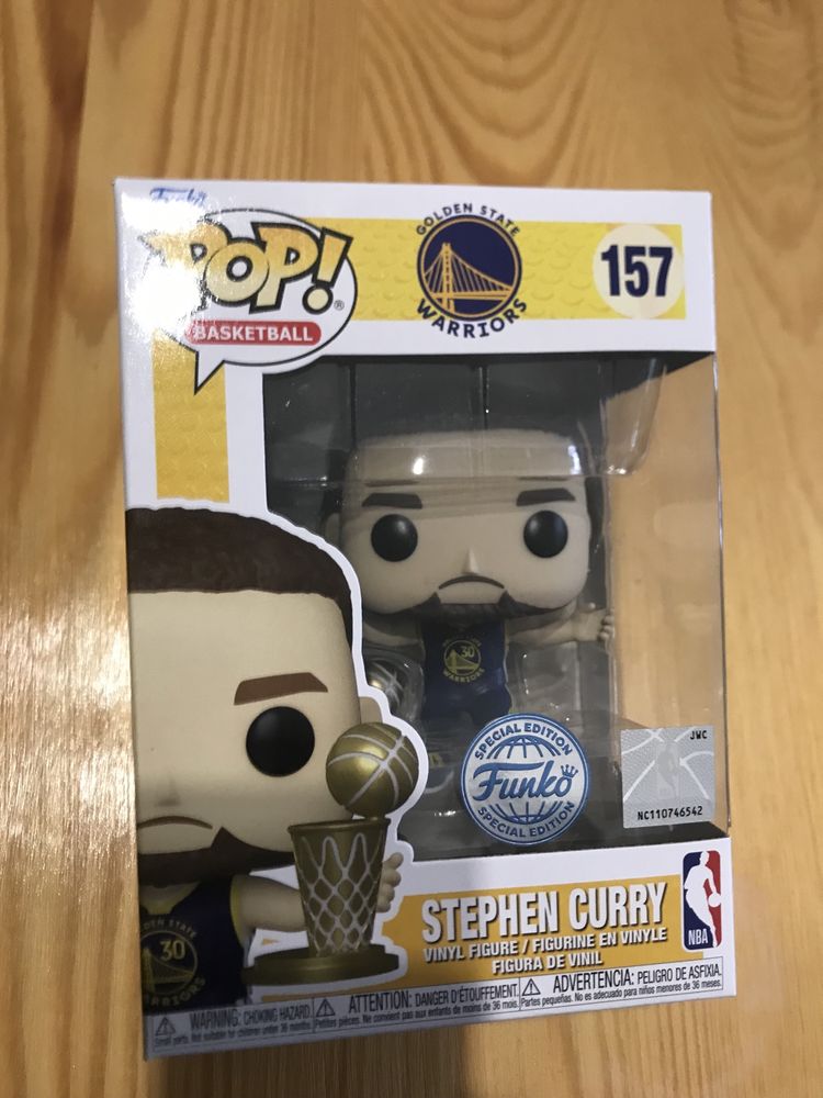 Funko POP! NBA Stephen Curry #157