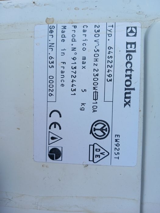 Програматор і мотор elektrolux ew925t
