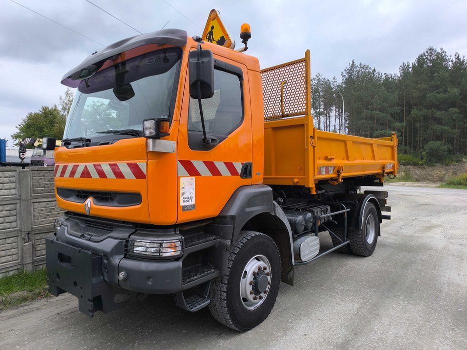 Renault Kerax 4x4 320DCi Wywrotka 2006r. Solarka ACOMETIS Piaskarka