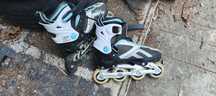 Rolki raven Black mint abec-5