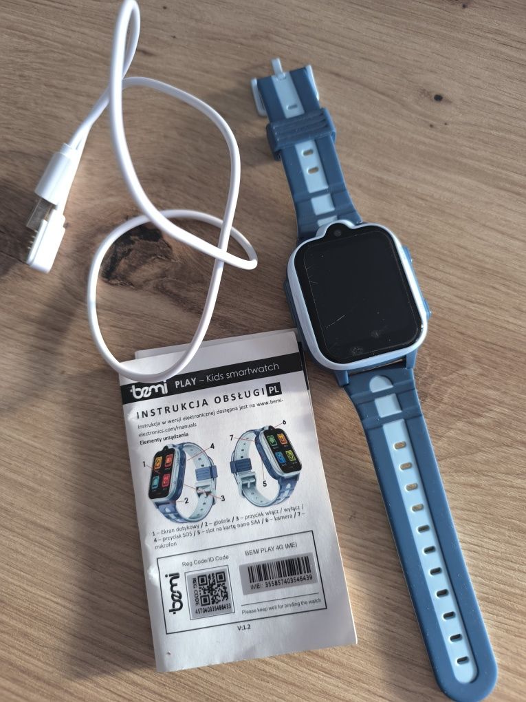 Bemi zegarek chłopiec smartwatch NOWY