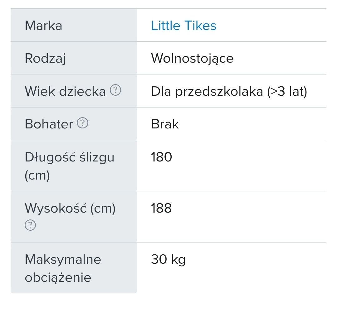 Duża zjeżdżalnia