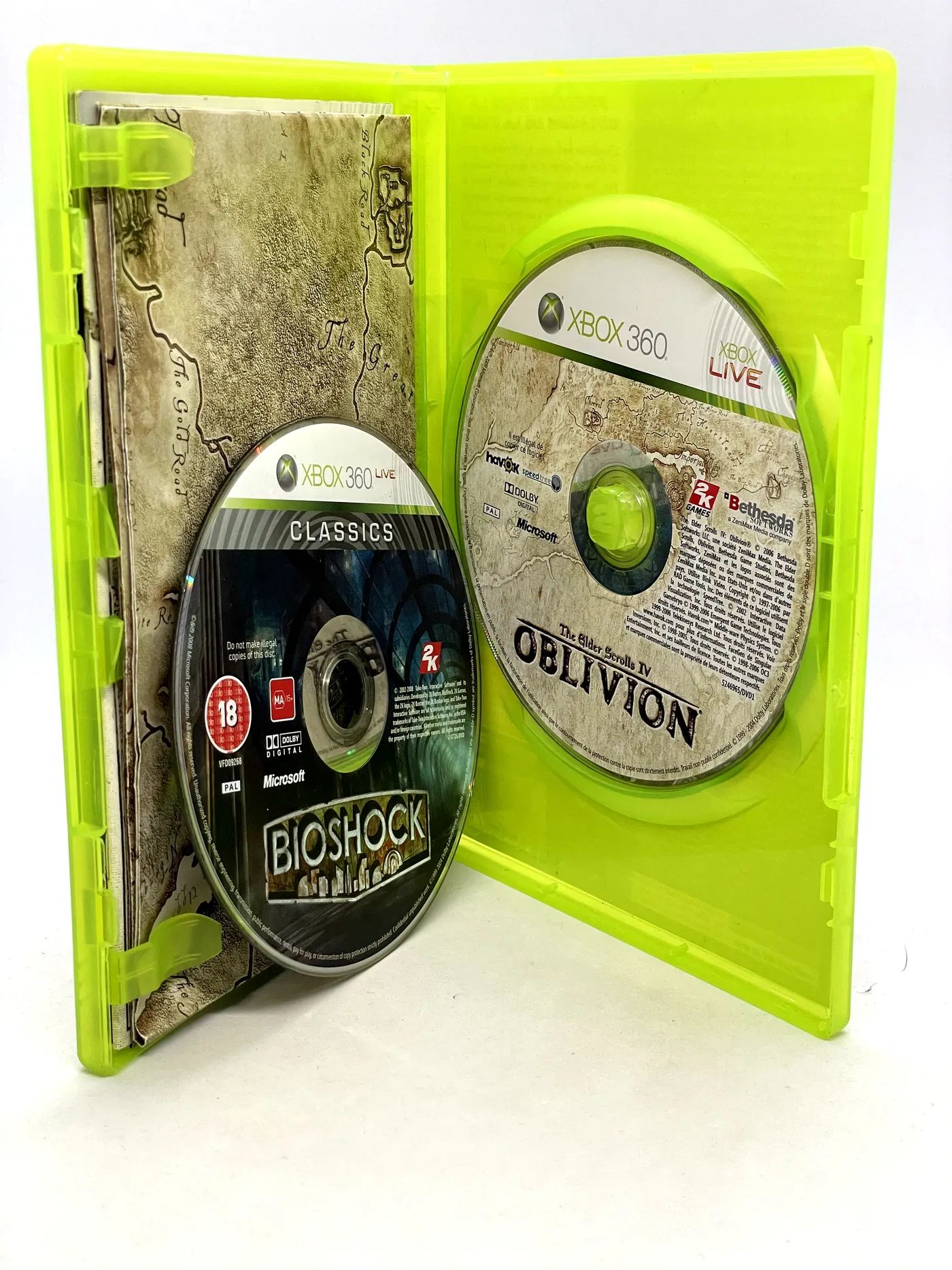 Bioshock + The Elder Scrolls IV Oblivion Double Pack Xbox 360