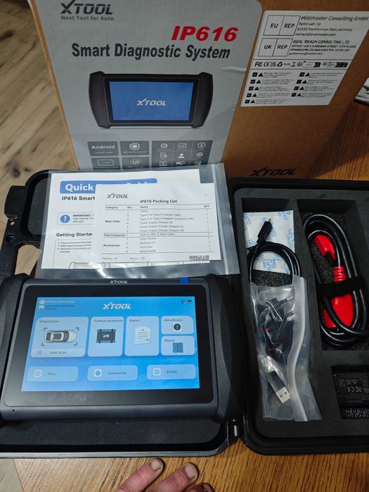 Komputer/Skaner Diagnostyczny Xtool,OBD2,J Polski,Lepiej niż Launch