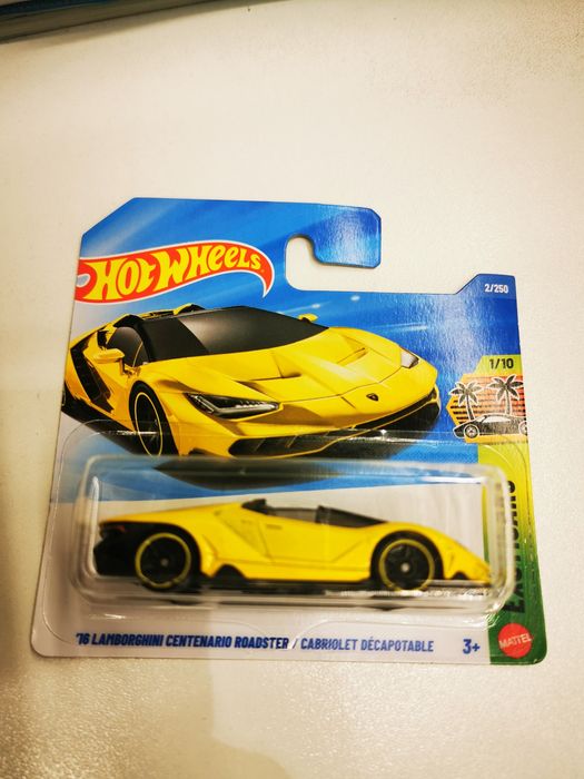 '16 Lamborghini Centenario Roadster / Cabriolet Décapotable Hot Wheels