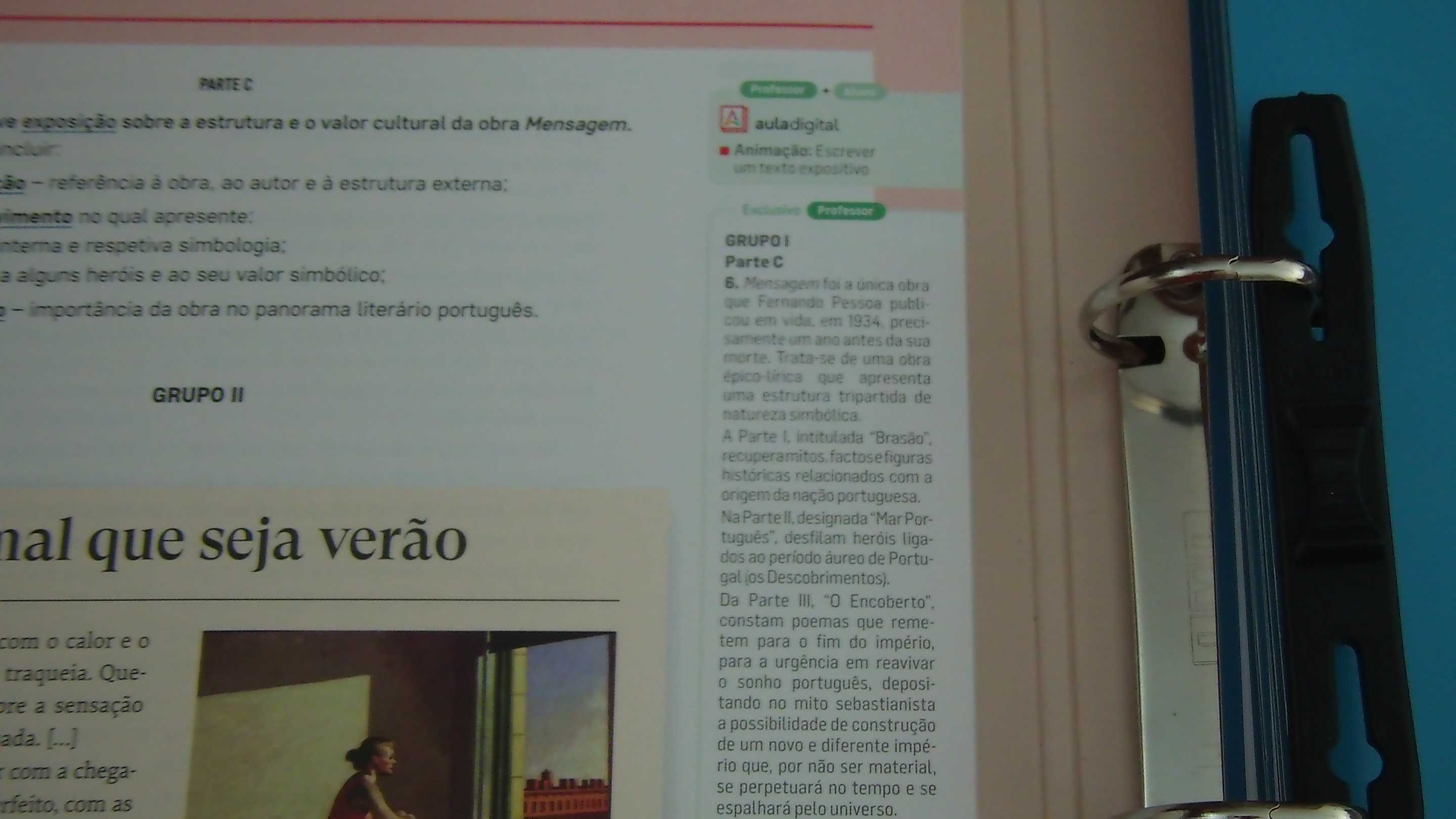 Sentidos 12 - Português 12.º ano ASA (Professor) manual com caderno