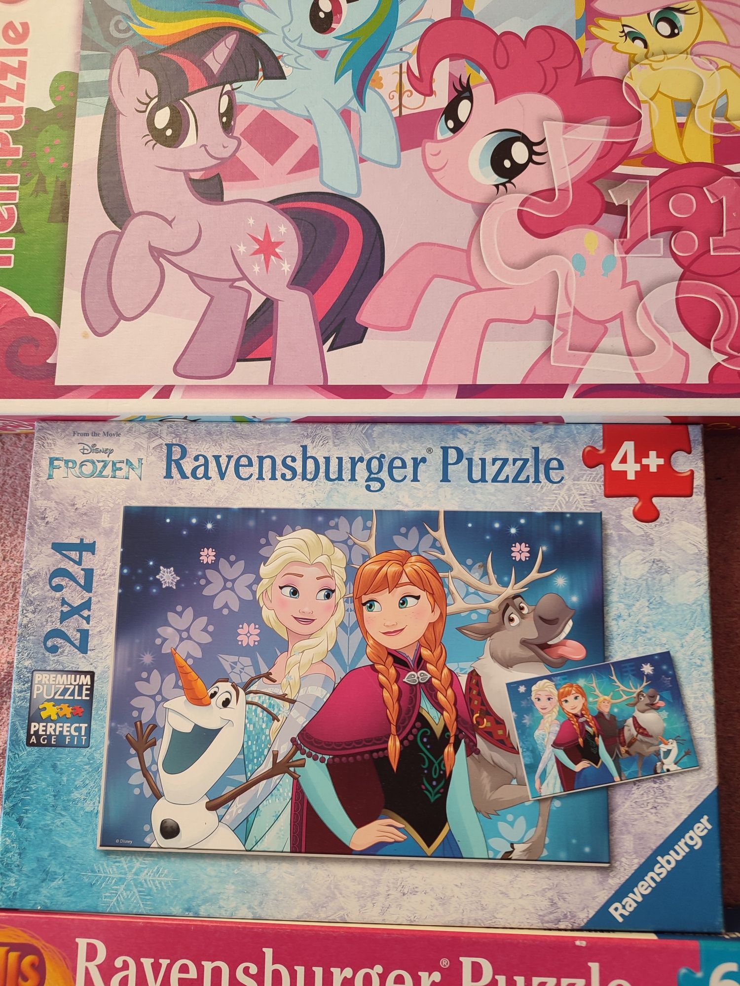 Zestaw puzzli dla dzieci