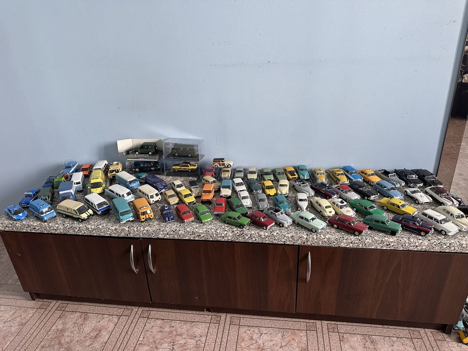 Автолегенды СССР DeAgostini 1:43, 175штук