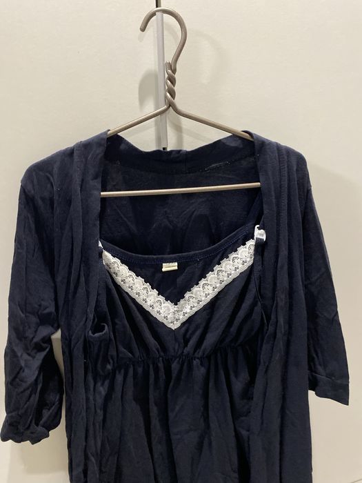 Комплект у пологовий будинок, халат і сорочка