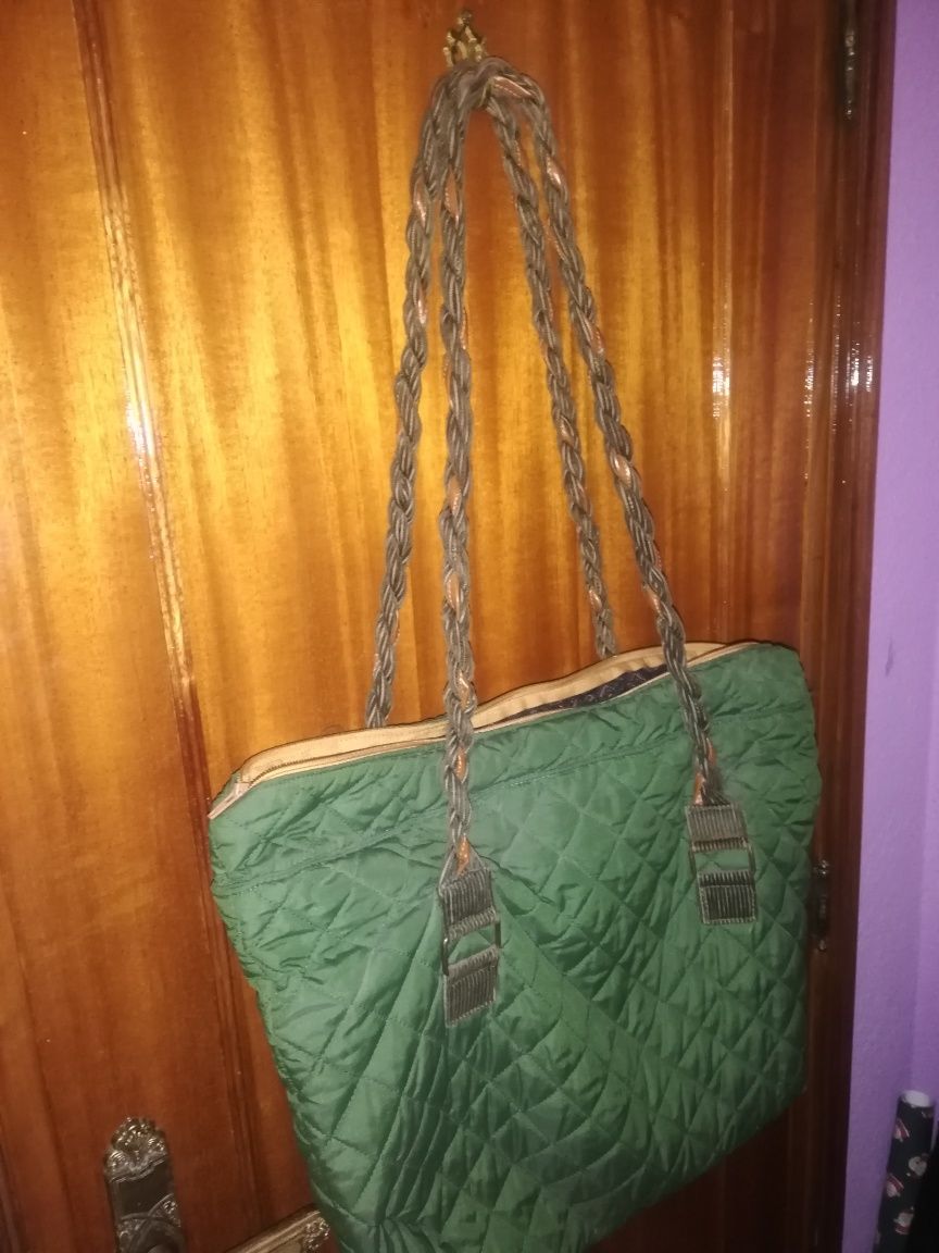 Bolsa grande de praia verde