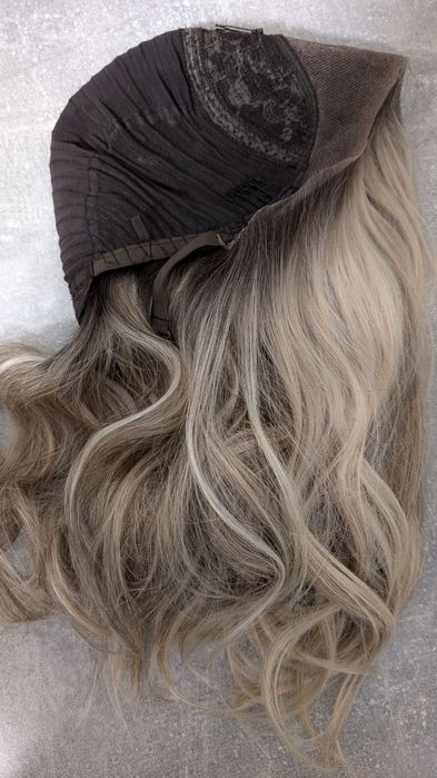 Перука парик блонд хвилястий омбре