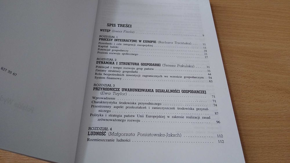 Geografia ekonomiczna Unii Europejskiej / red. nauk. Irena Fierla.