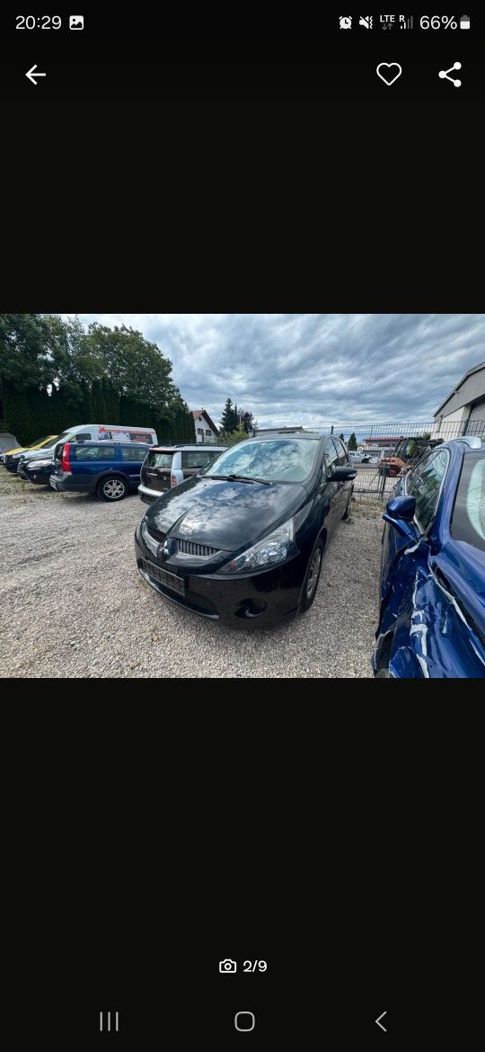 Mitsubishi Grandis 2.4 Benzyna Manual części,drzwi,maska itp