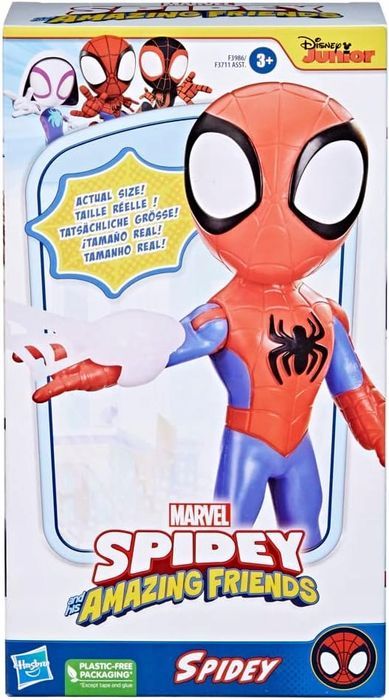 spidey i super kumple duża figurka z wyrzutnią sieci marvel