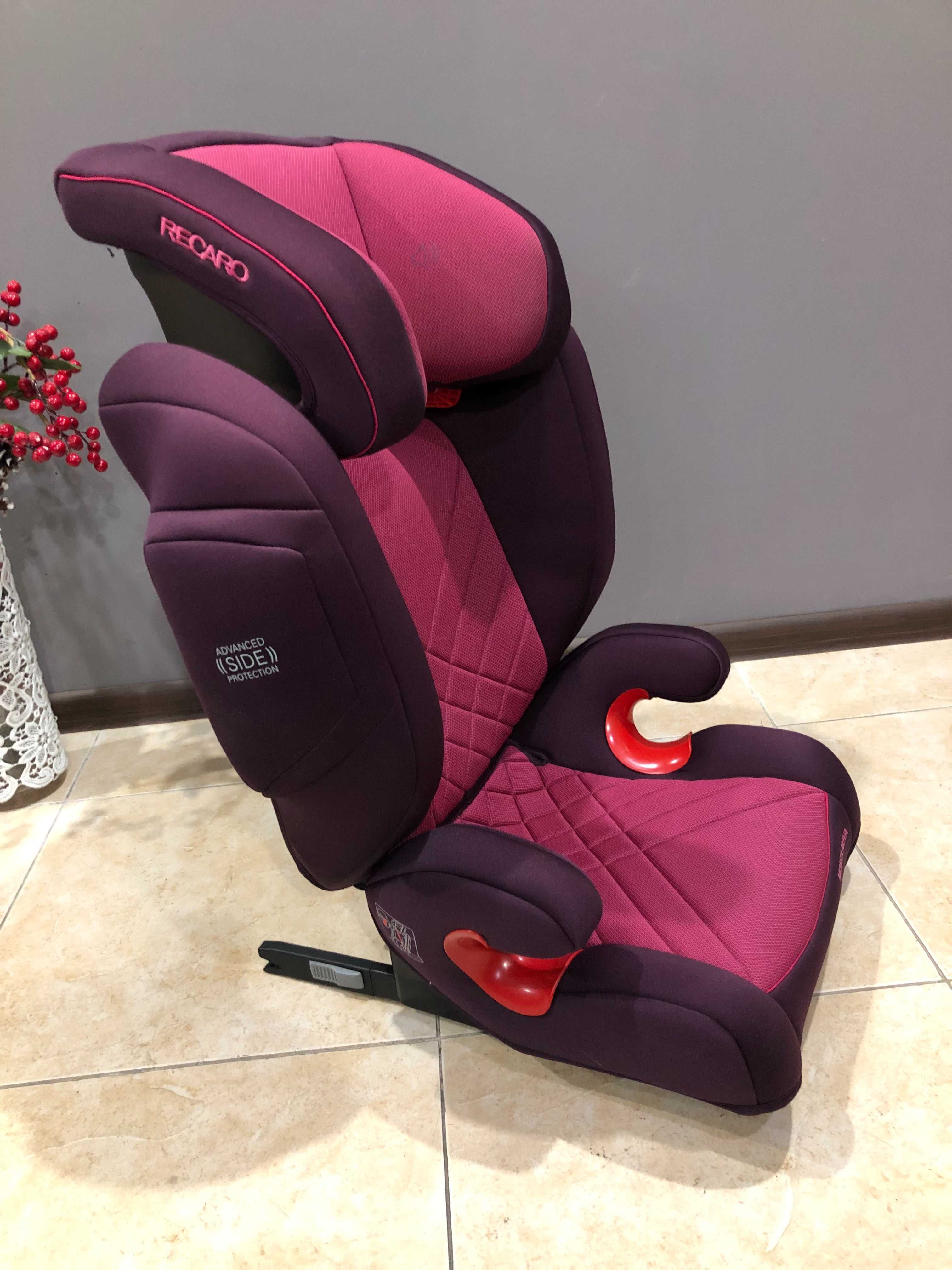 Автокрісло Recaro Monza Nova2 Seatfix Група 2/3 (15-36 кг) бустер