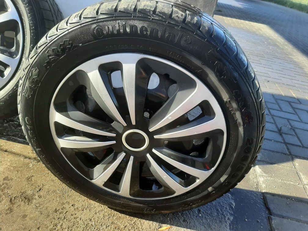 Opony zimowe 16" wraz z felgami, komplet, od Audi A6. Okazja!