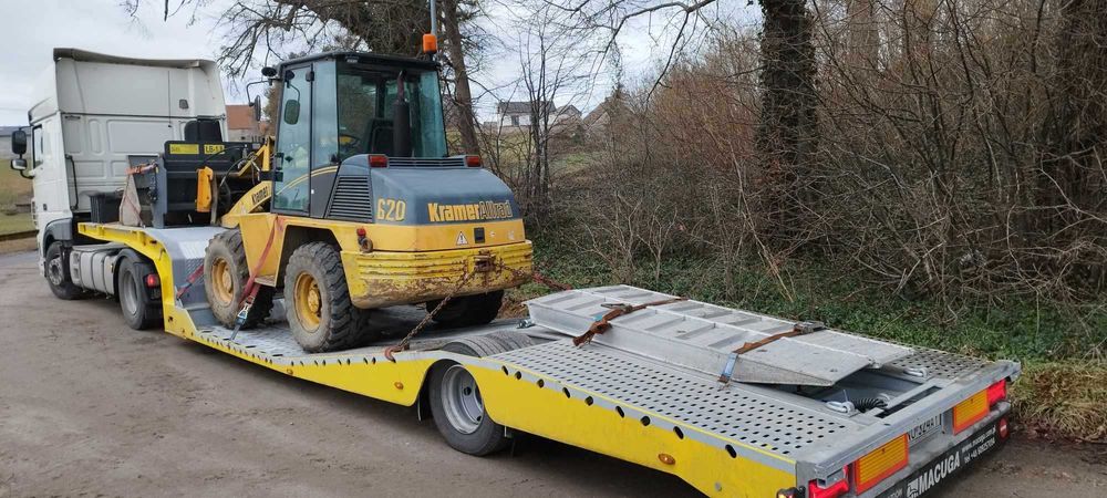 Wynajem- naczepa niskopodwoziowa