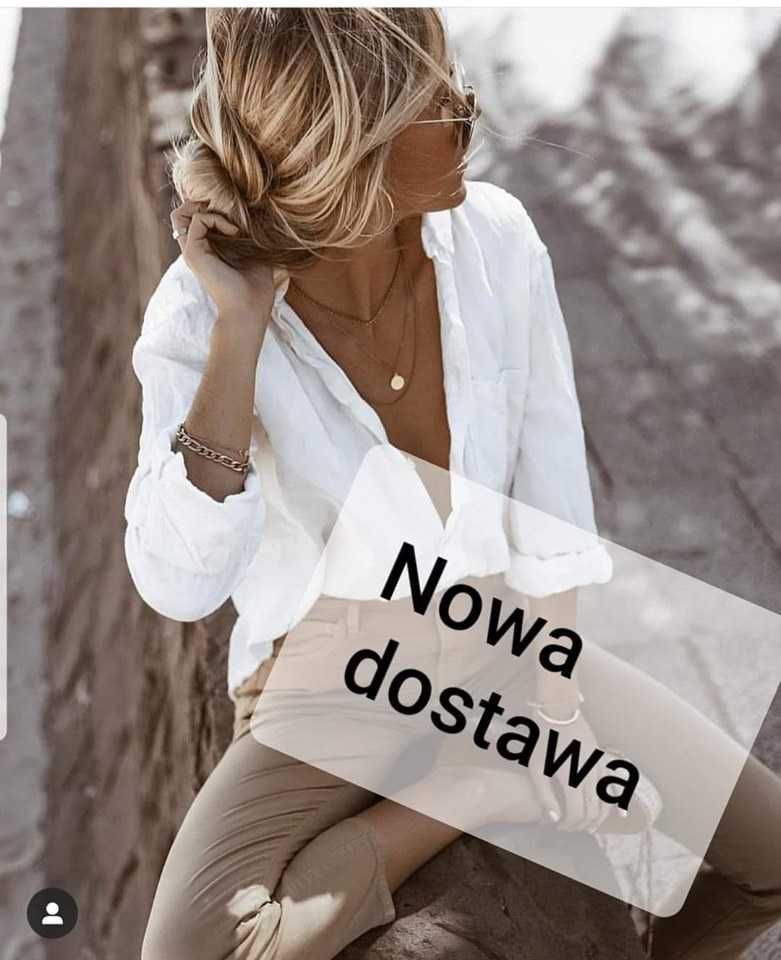 NOWY*Sweter*Półgolf*Pasy*Paski*Tunika*Sukienka*Czarno-Beżowy*