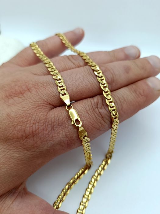 Złoty Łańcuszek Gucci 50cm Pr.585 Zapraszamy