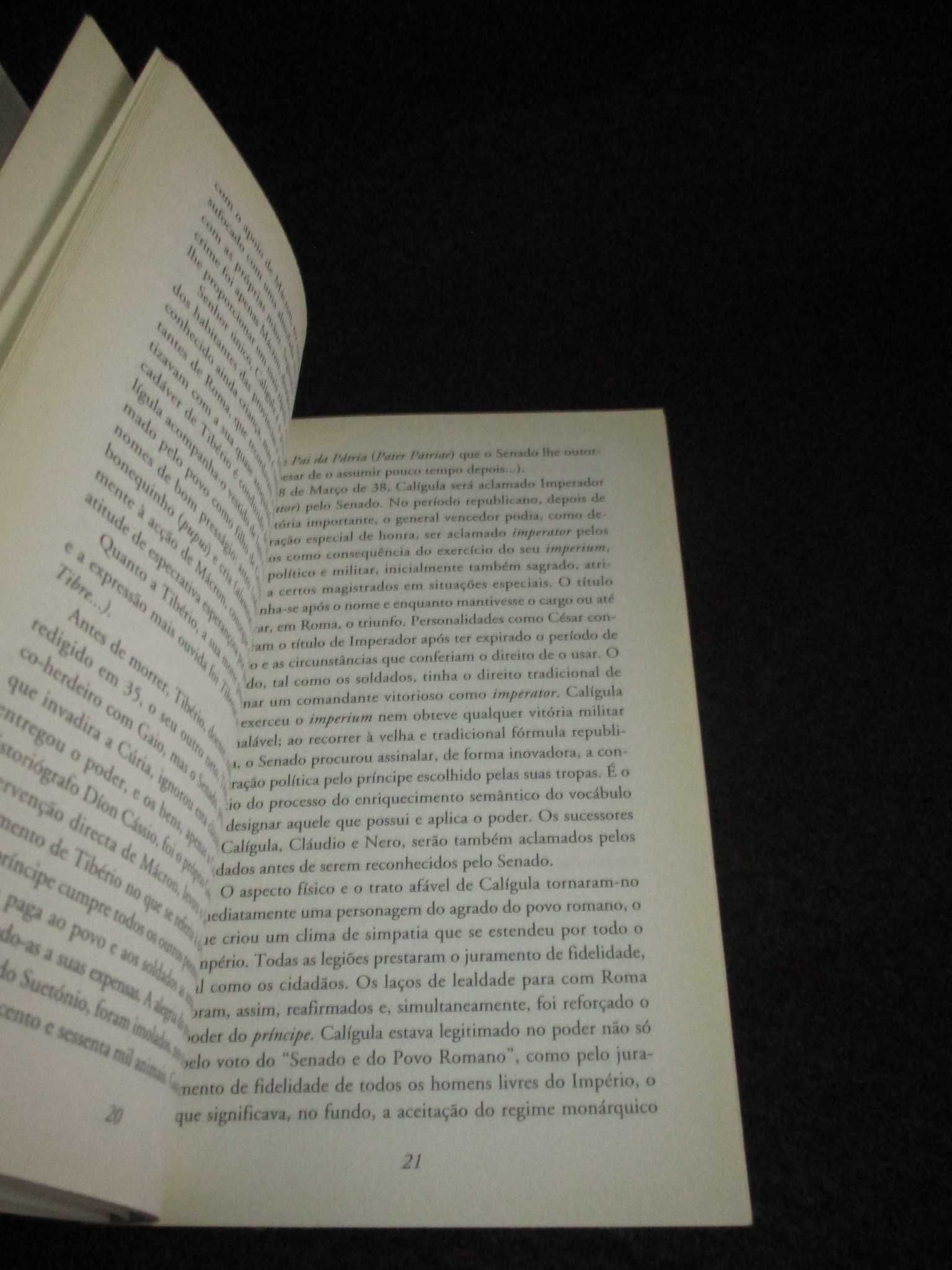 Livros Colecção Vultos da Antiguidade Nero Calígula Barcas