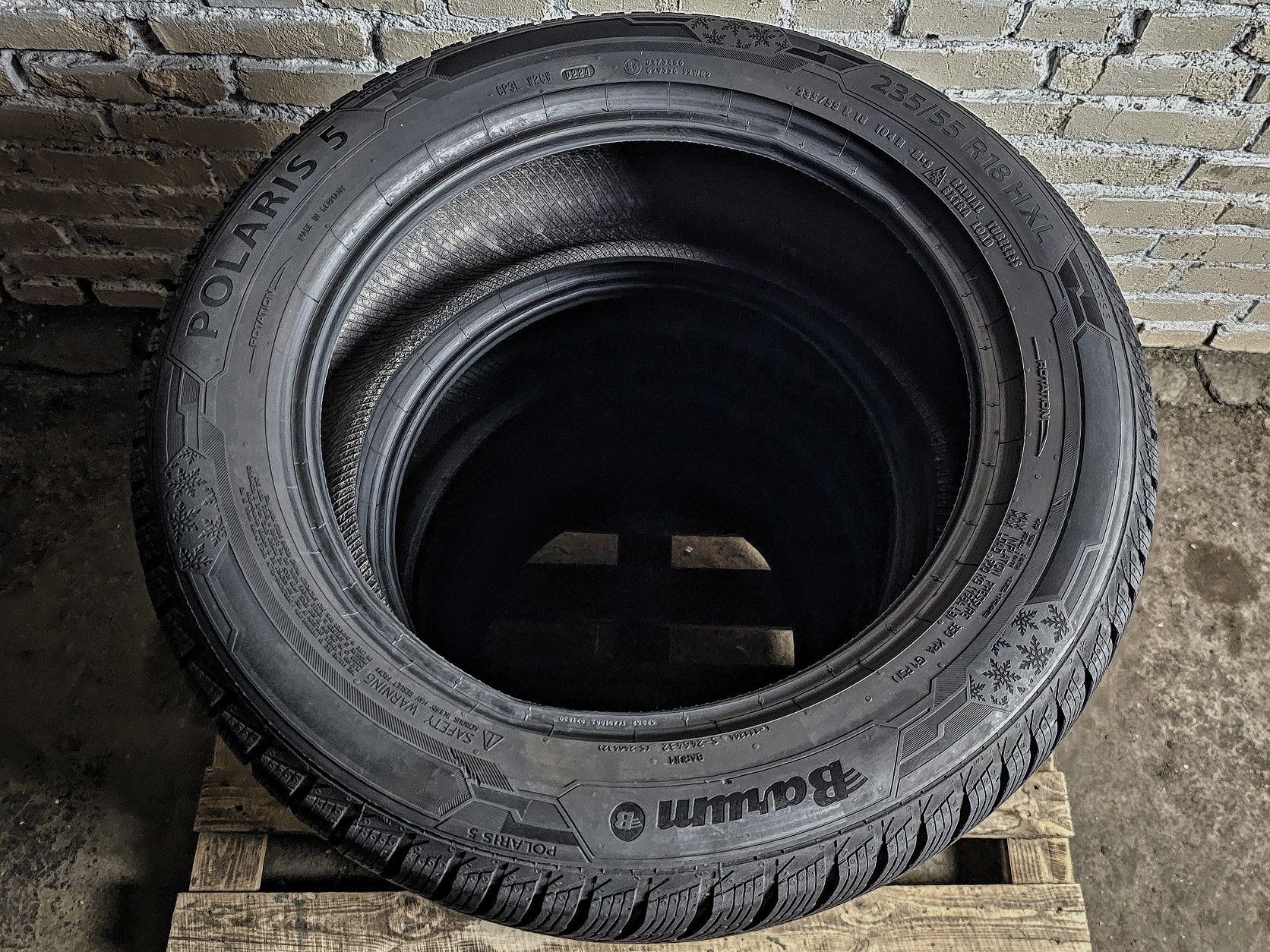 Зимові 235/55r18 Barum | Germany | 2024 | 7.5mm | Преміум шини/Ідеал