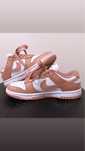 Nike Dunk Low Branco/Rose Whisper