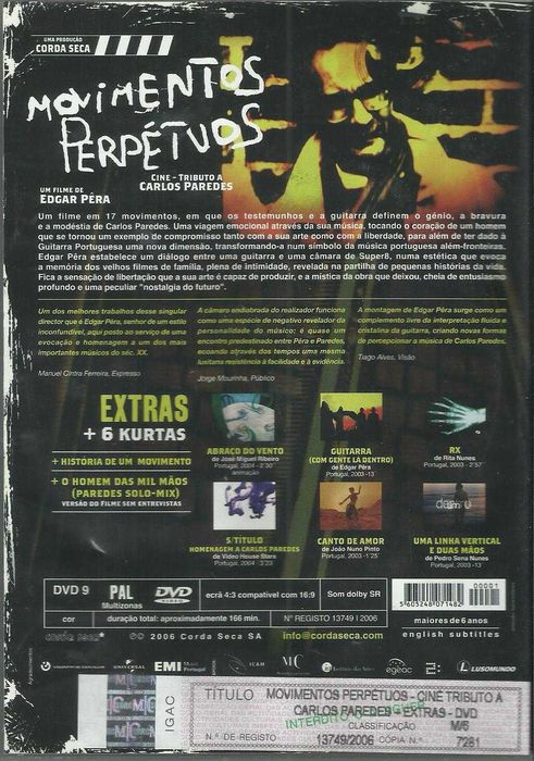 Movimentos Perpétuos: Cine-tributo a Carlos Paredes (2006)