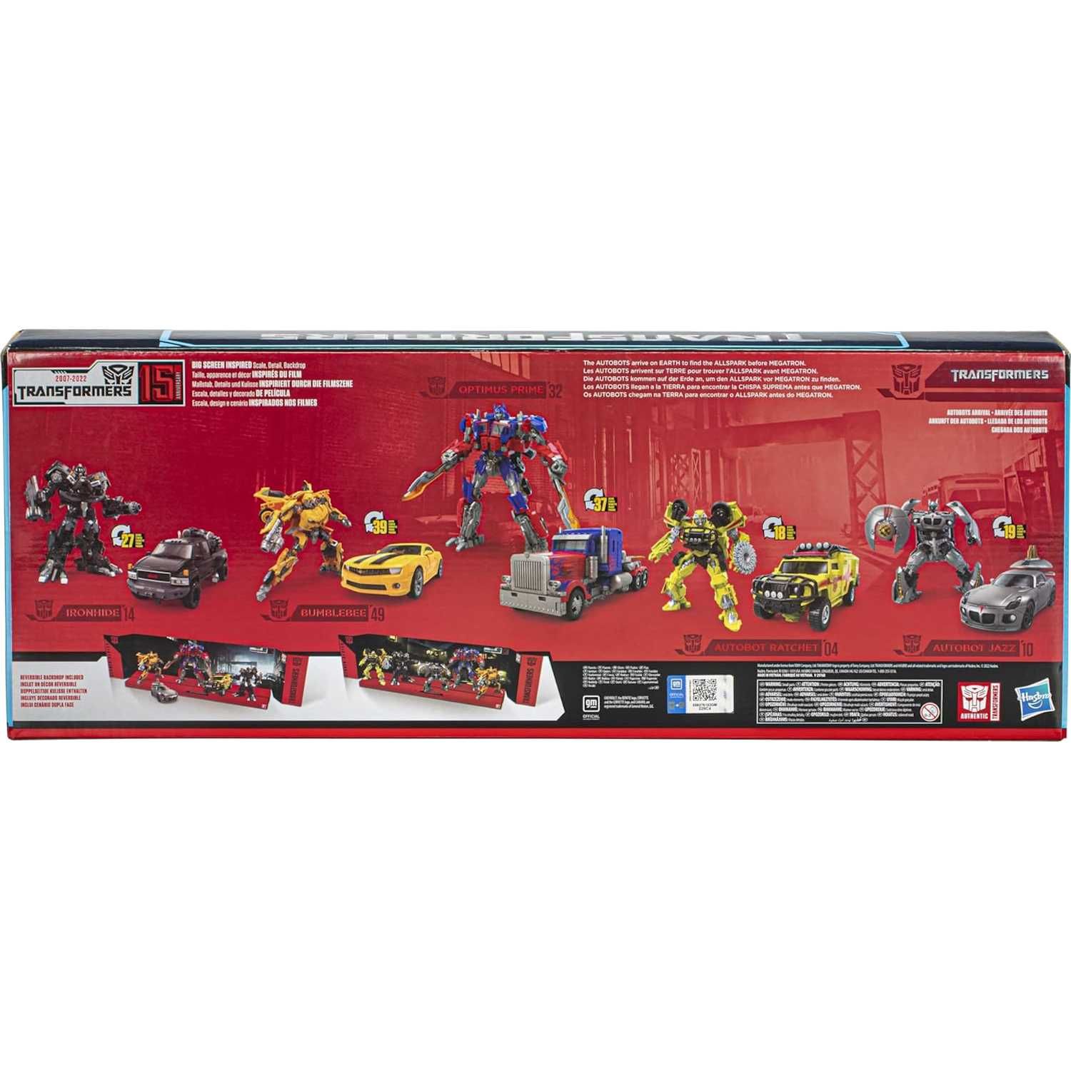 Transformers St Series Ironhide Bumblebee Optimus Prime Ratchet Jazz