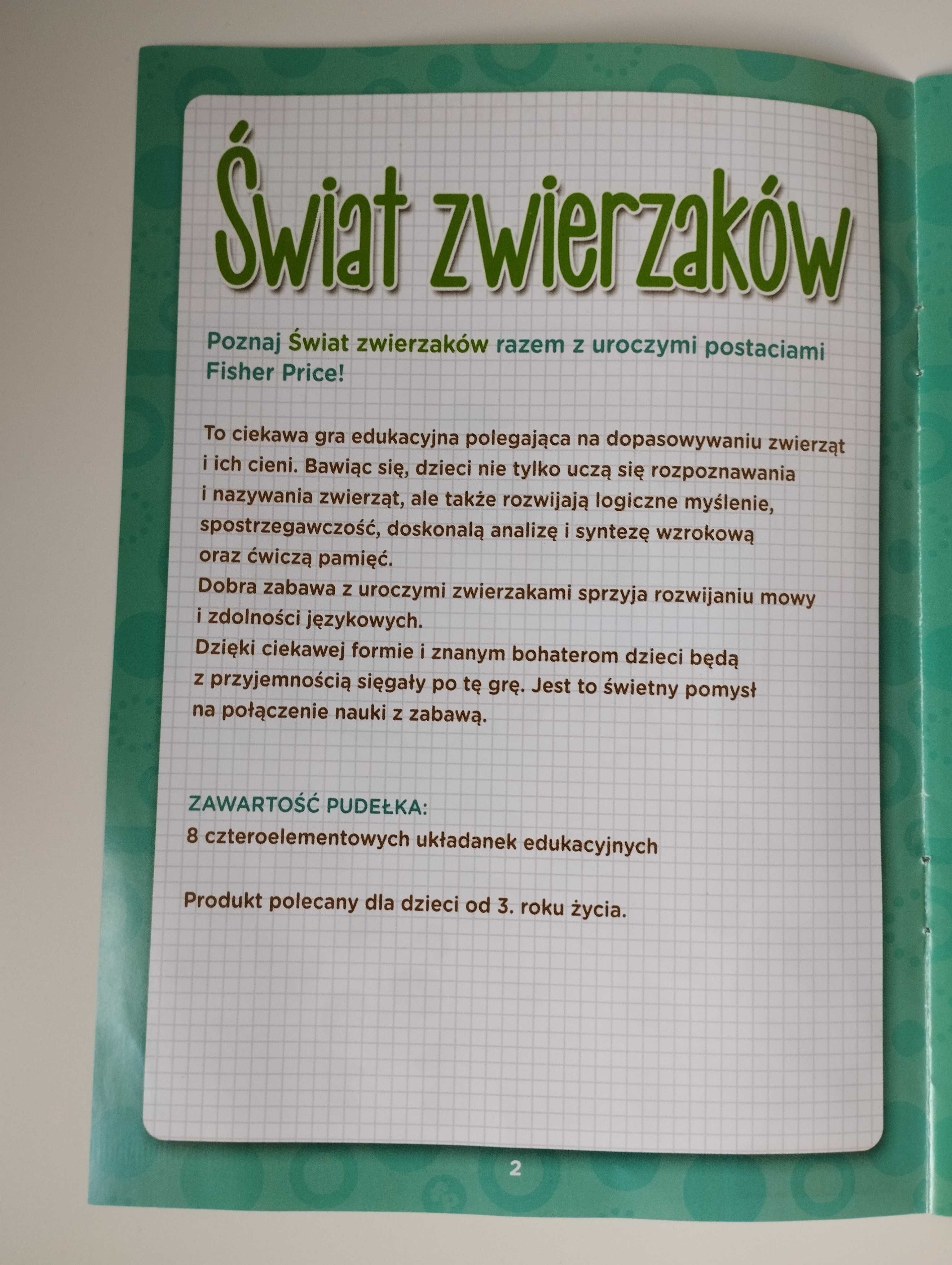 Trefl Świat Zwierzaków Fisher-Price Bajkowa Akademia