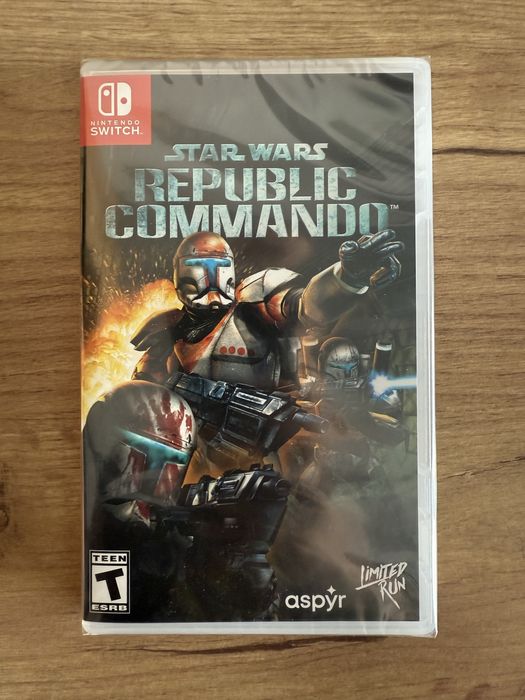 Star Wars Republic Commando Nintendo Switch LRG Nowa