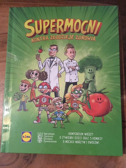 Książka Supermocni kontra złodzieje zdrowa Lidl