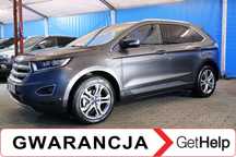 Ford Edge ZobaczFilmVideoTytaniumFullOpcjaSkorzanaTapicerkaNaviKmeraNapęd4x4Ledy