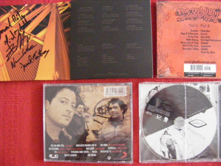 CD portugueses: Gomo, Swymmers, Revolta, Sebenta, Projecto Fuga.01