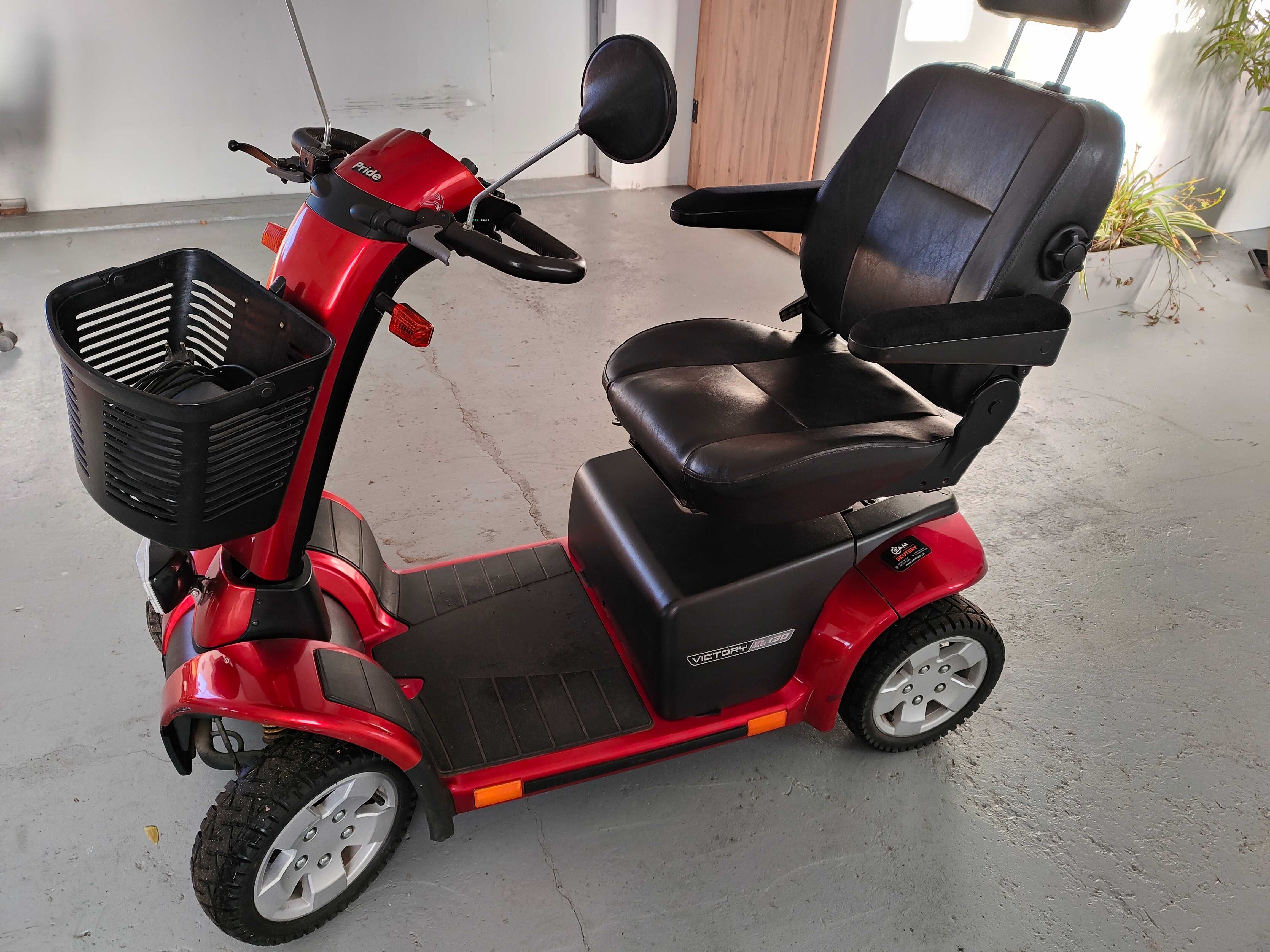 Skuter inwalidzki Pride Victory XL 130 duży, dla seniora