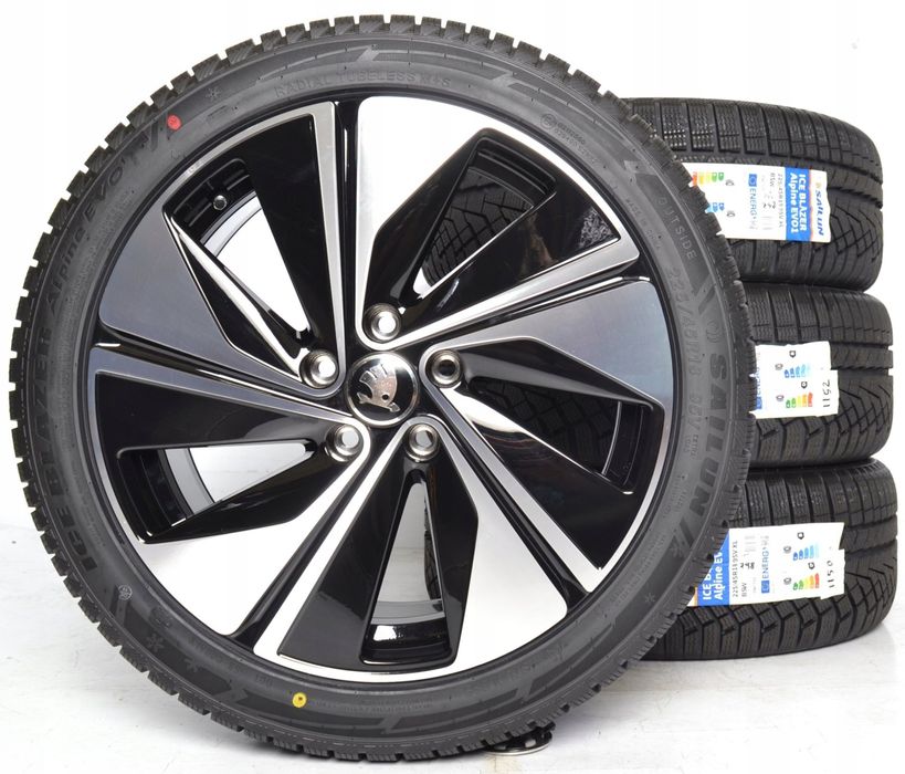 Koła Zimowe 18" 5X112 Oryginał Volkswagen Touran Skoda Octavia Iv