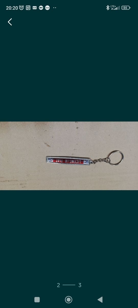 fiat 126p licencja Fiat brelok do kluczy